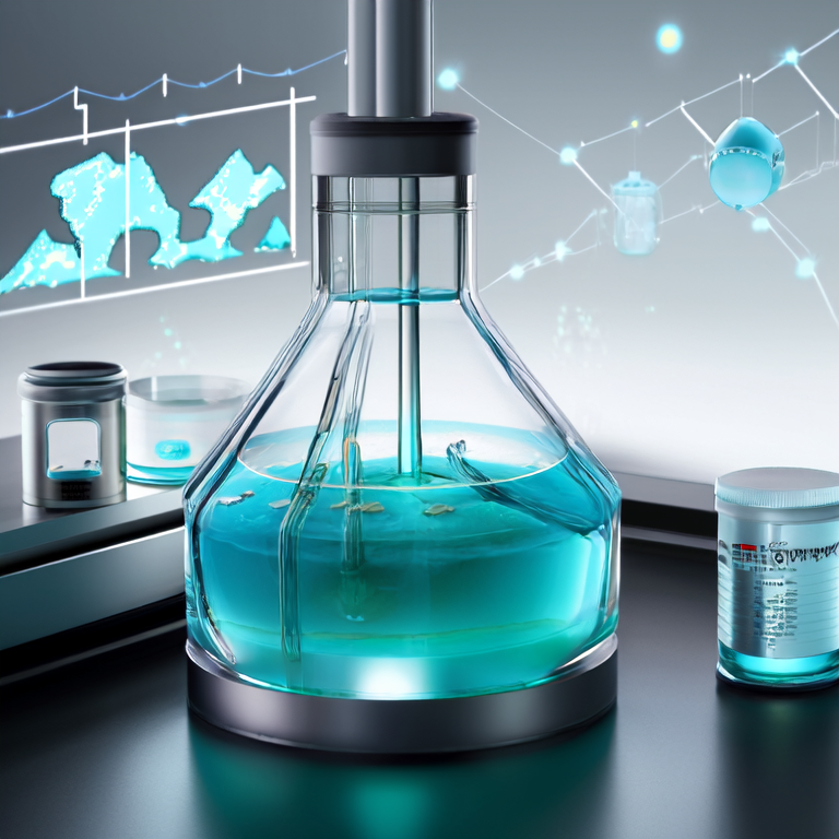 Methyltrichlorosilane Illustration